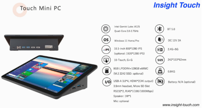 mini pc touch